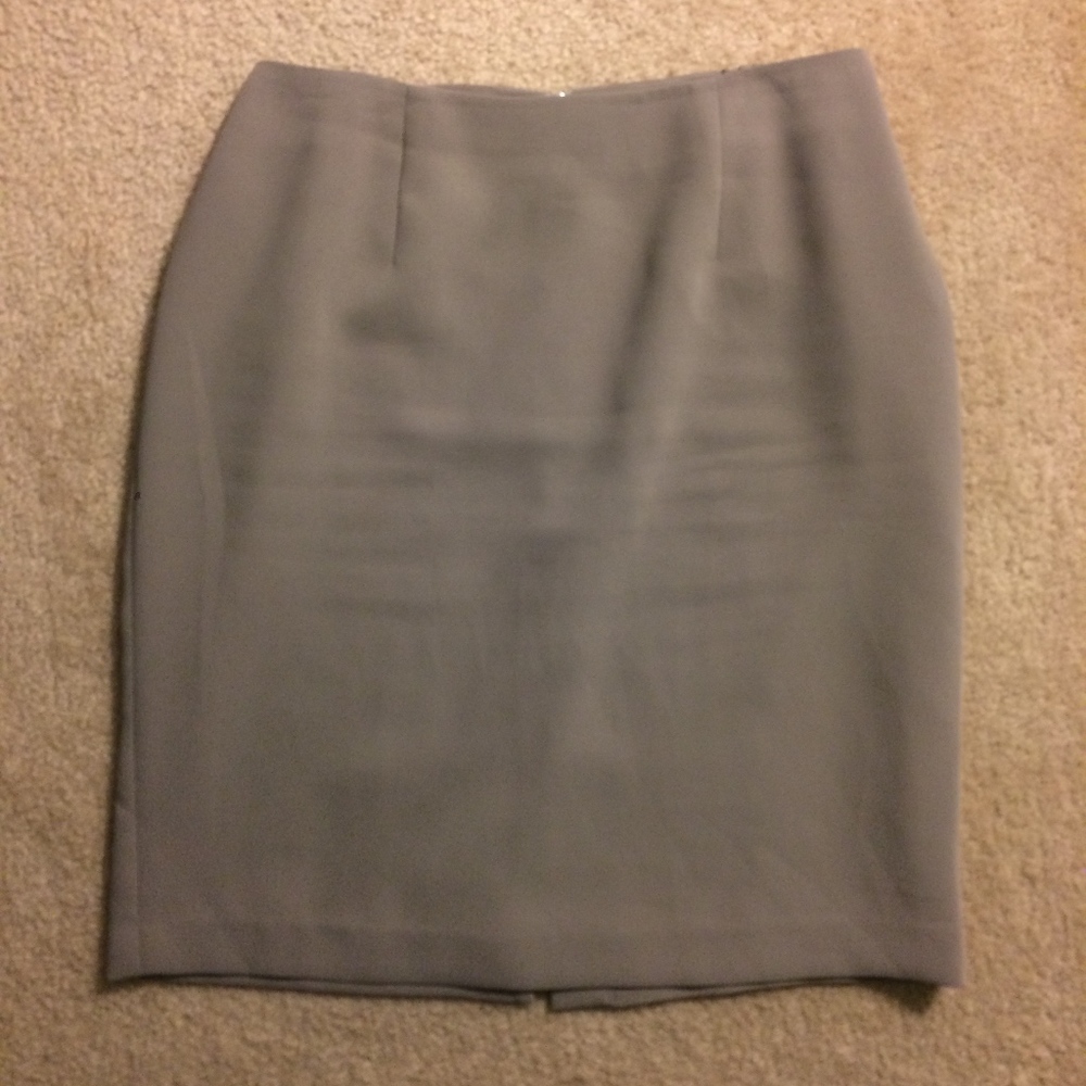 Talbots Woman taupe skirt
